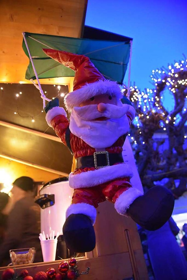 2019 fand der bislang letzte Weihnachtsmarkt rund ums Rathaus statt.  | Foto: Martin Eckert