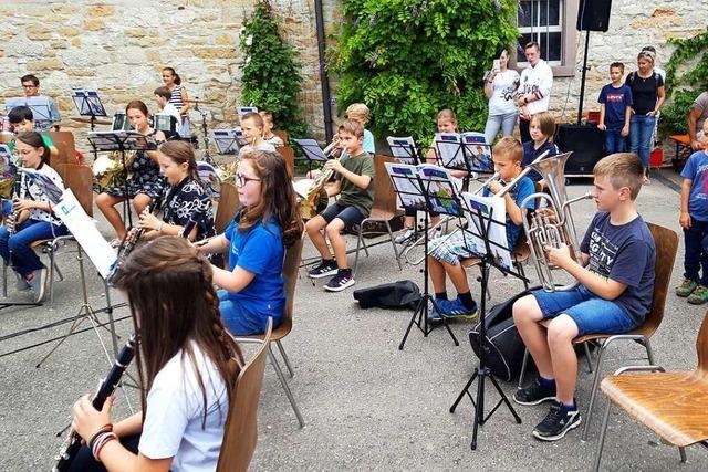Efringen-Kirchener Musikvereine wollen Kinder möglichst früh für Musik begeistern