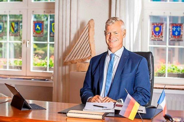Breisachs Brgermeister Oliver Rein strebt dritte Amtszeit an