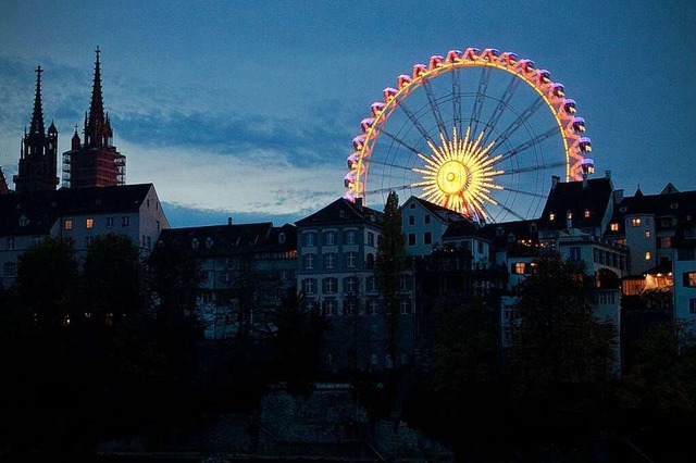 Ins Riesenrad geht&#8217;s dieses Jahr nur mit Covid-Zertifikat.  | Foto: Prsidialdepartement Basel-Stadt