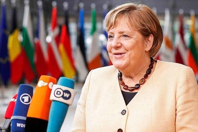 So lief der wohl letzte Auftritt von Angela Merkel in Brssel
