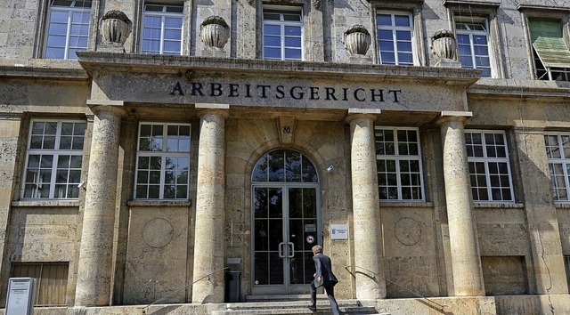 Das Arbeitsgericht in Stuttgart  | Foto: Franziska Kraufmann