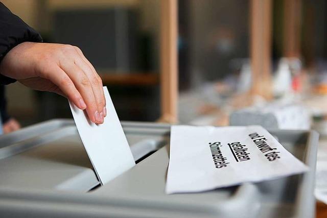 Endspurt fr das neue Wahlrecht in Baden-Wrttemberg