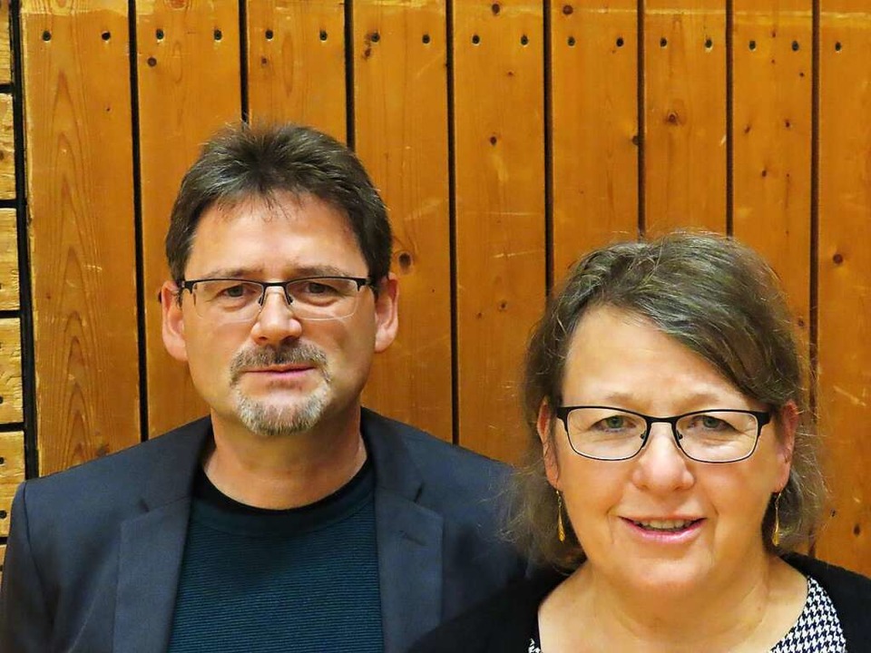 Stefan Engel und Andrea Frommherz sind...flingen Genossenschaft gewählt worden.  | Foto: Gerd Leutenecker