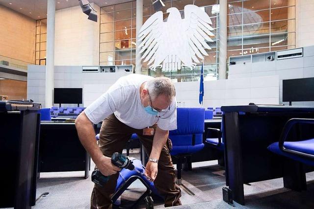 Neustart fürs Parlament: Am Dienstag kommt der neue Bundestag zusammen