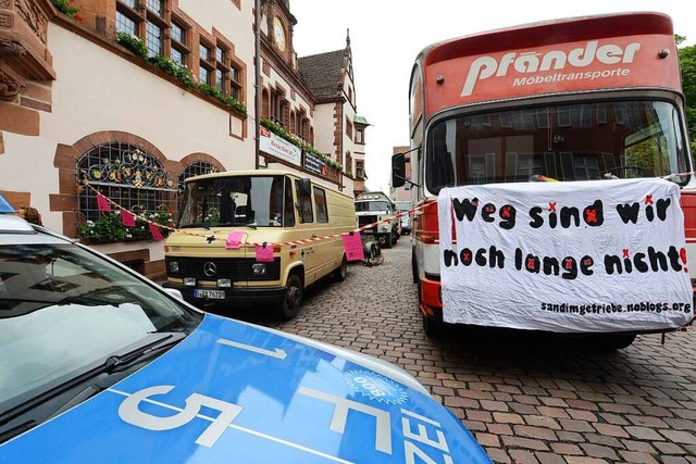 Lange Zeit waren die Beziehungen zwisc...ern und der Stadt Freiburg angespannt.  | Foto: Rita Eggstein