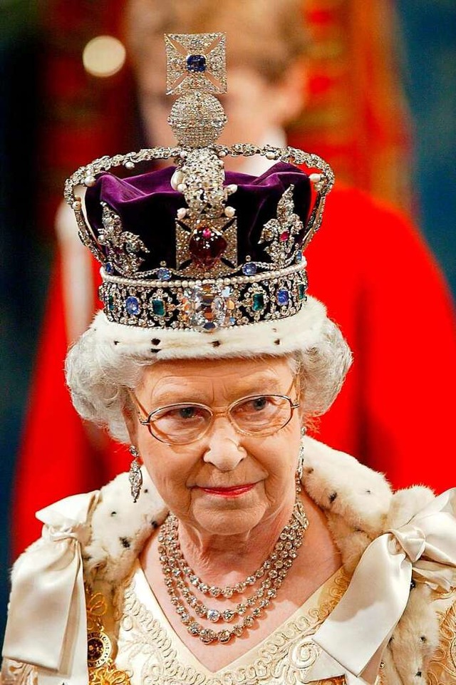 Die britische Knigin Elisabeth II. is...n und Nordirland und weiteren Lndern.  | Foto: Adrian Dennis