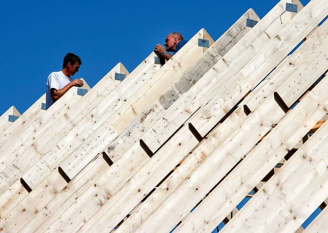 Auch sozialer Wohnungsbau knne wirtsc...rmeister Klaus Eberhardt (Symbolfoto).  | Foto: Patrick Pleul