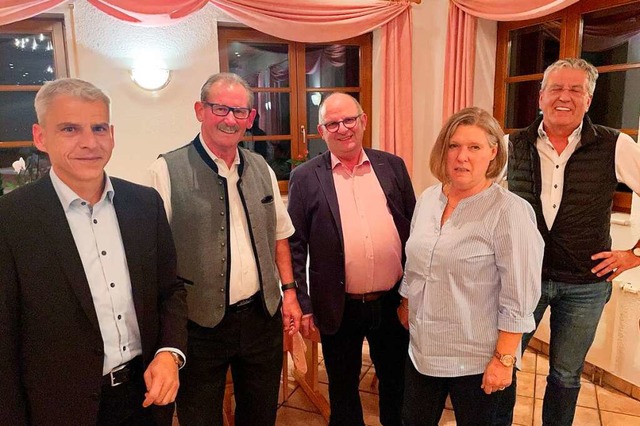 Patrick Rapp mit der neuen Fhrungsrie...oeder sowie Rochus Ortlieb (von links)  | Foto: CDU Eschbach