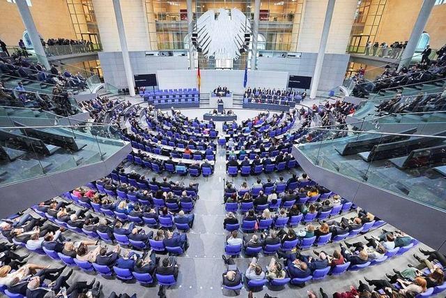 So lief die konstituierende Sitzung des 20. Deutschen Bundestags