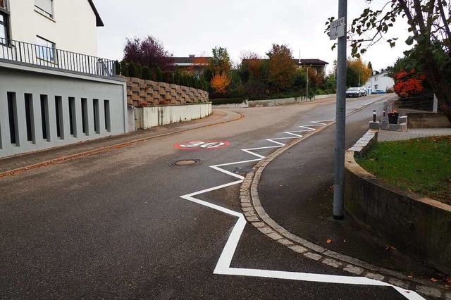 Damit die Rmminger Schulkinder den Fu...rvenbereich nicht mehr geparkt werden.  | Foto: Herbert Frey