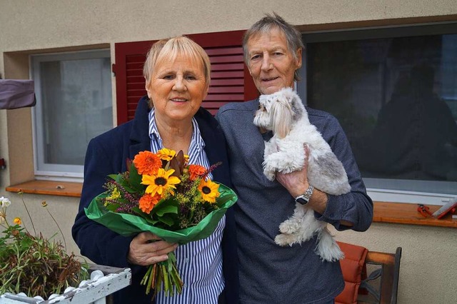 Erfahrene Gasteltern  fr psychisch Kr...d ziehen mit Hund Gretel nach Spanien.  | Foto: Christine Storck-Haupt