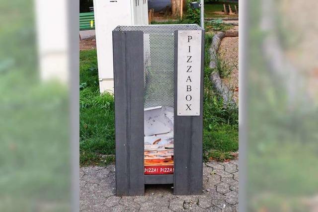 Die Pizzabox aus Waldkirch im Münchner Museum