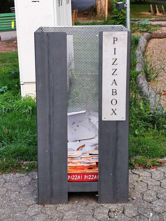 Erfindung aus Waldkirch: Die Pizzabox  | Foto: Patrik Mller
