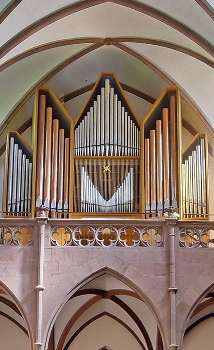 Die Orgel in der Stadtkirche stammt aus  den 1960er-Jahren.   | Foto: Bianca Flier