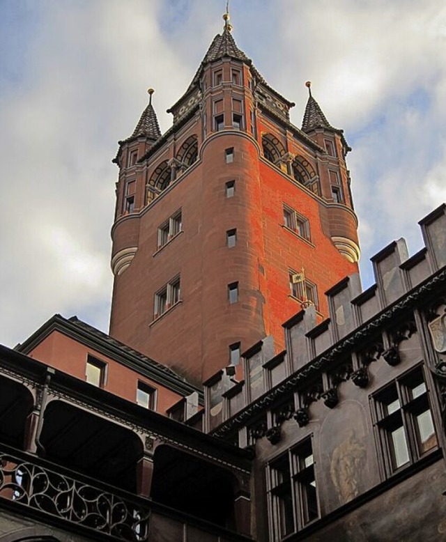 Das Rathaus in Basel hat im Hof nun eine neue Gedenktafel.  | Foto: Kanton Basel-Stadt: www.bs.ch/bilddatenbank