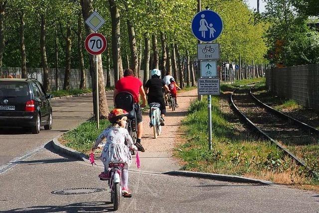 Für Radfahrer gibt es noch viel zu tun in Weil am Rhein