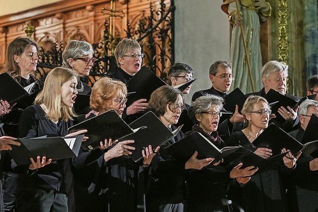 Der Kammerchor Offenburg gibt Konzerte in Gengenbach und Offenburg