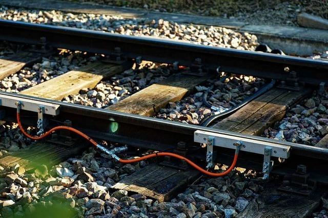 Schmieranlagen an der Kaiserstuhlbahn könnten bald in Betrieb gehen