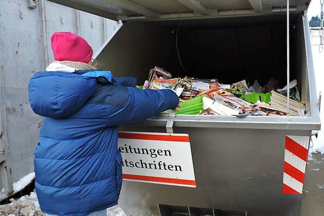 Der Recyclinghof Waldkirch braucht einen neuen Platz.  | Foto: Sylvia Sredniawa