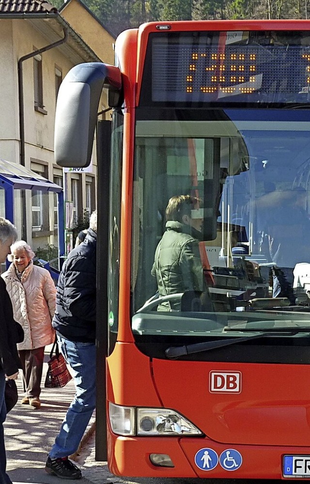 Sdbadenbus bedient den Regiobus ber den Dinkelberg.  | Foto: Sattelberger