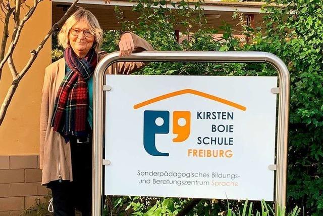 Autorin Kirsten Boie hat die nach ihr benannte Freiburger Schule besucht