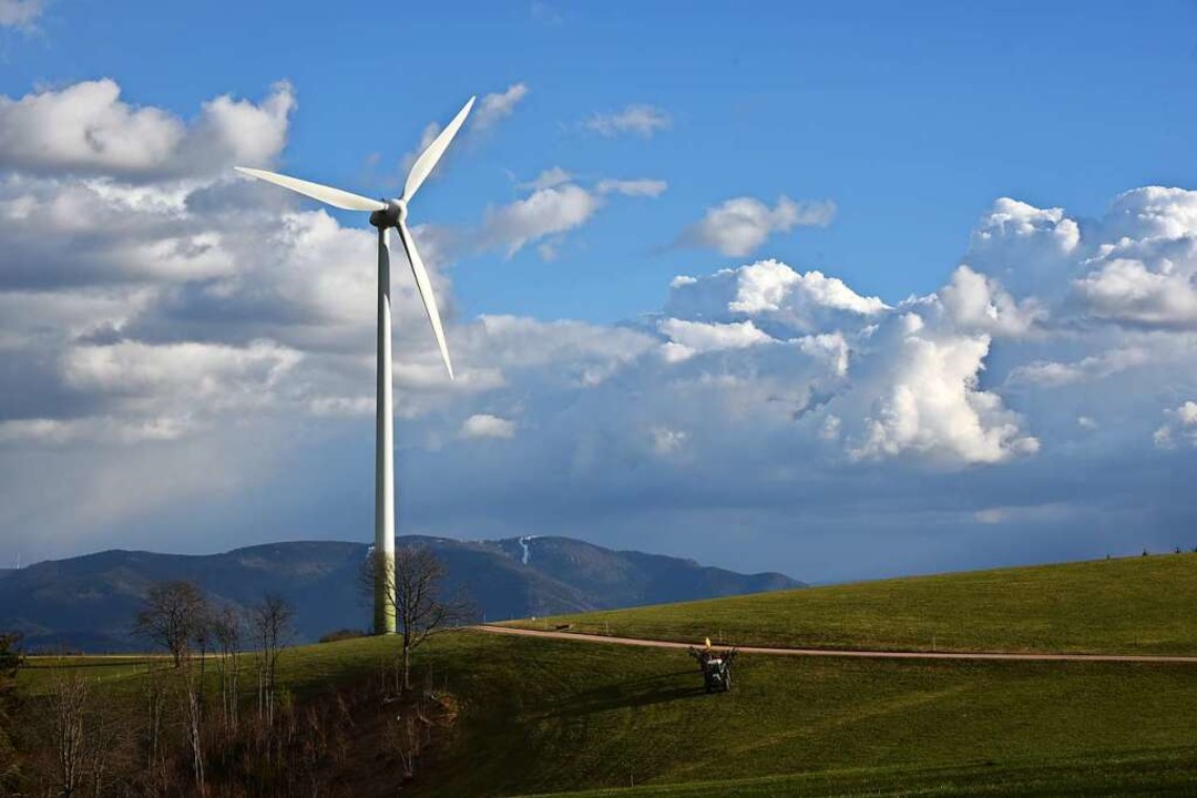 In Freiamt stehen die meisten Windkraf...drei weitere entstehen bei Biederbach.  | Foto: Benedikt Sommer