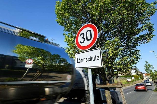 Schlechte Aussichten für Tempo 30 in Lörrach-Hauingen