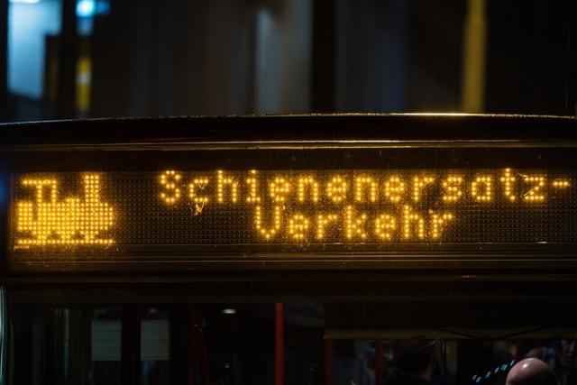 Busse statt Züge an drei Tagen zwischen Sasbach und Breisach