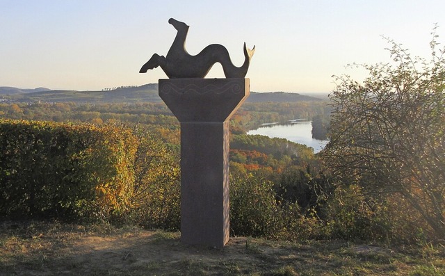 Der Hippocampus mit Blick auf den Rhein  | Foto: Hubert Lang