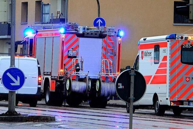 Wohnungsbrand in Freiburg-Rieselfeld kann schnell gelöscht werden