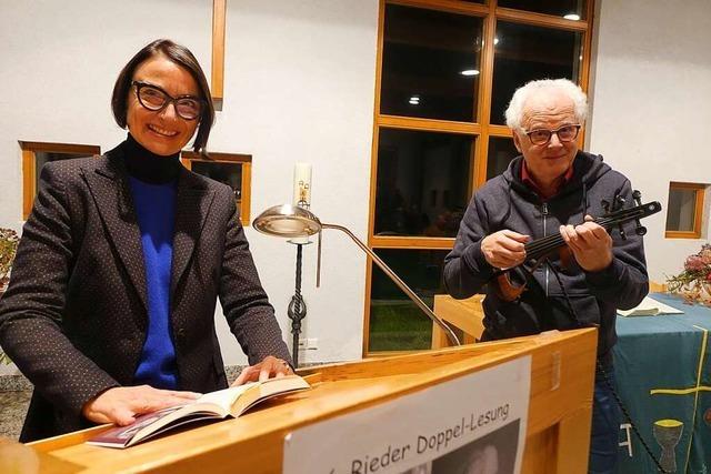 Uli Führe und Susanne Fritz bei Doppellesung in Ried