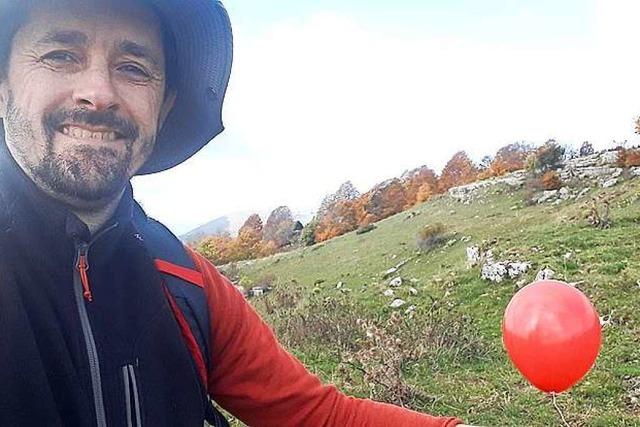 Luftballon einer Freiburger Kita schafft es bis über die Alpen