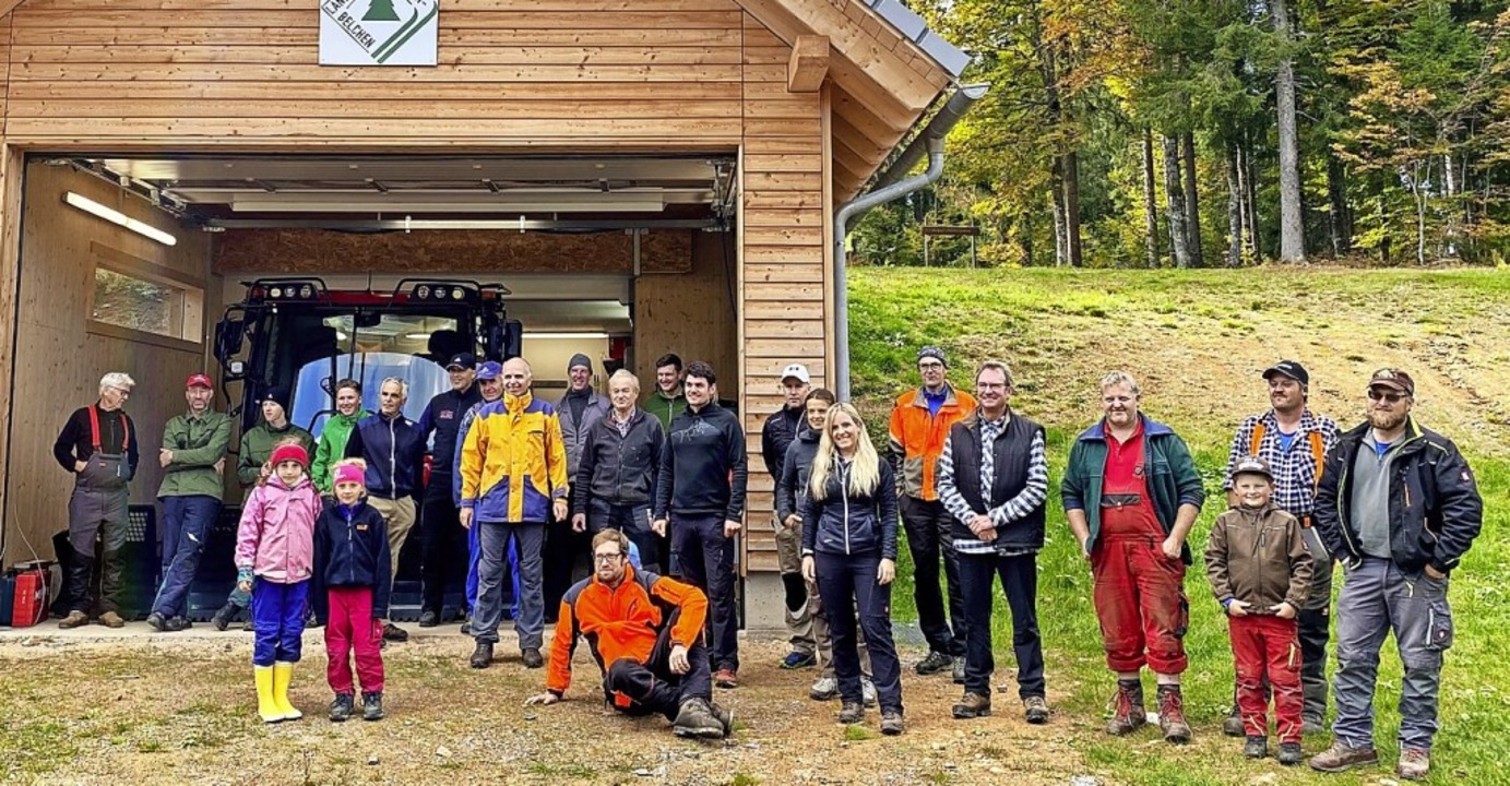 <BZ-FotoAnlauf>Langlaufgilde:</BZ-FotoAnlauf> Die Mitglieder beim Arbeitseinsatz  | Foto: Langlaufgilde Hohtann
