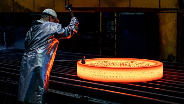 4,4 Millionen Tonnen Stahl drfen fort...zollfrei in die USA eingefhrt werden.  | Foto: Marcel Kusch (dpa)