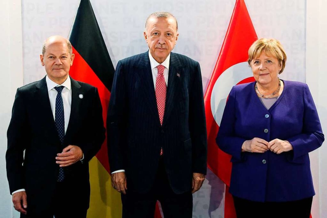 <ppp> dann beim türkischen  Staatspräs...Recep Tayyip Erdogan <ppp></ppp></ppp>  | Foto: MURAT CETIN MUHURDAR (AFP)