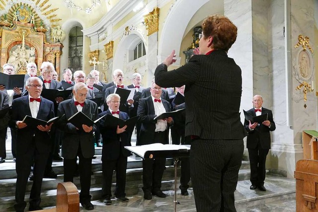 Der Mnnerchor Wehr unter Leitung von ... Moser findet keine Nachwuchssnger.    | Foto: Hrvoje Miloslavic