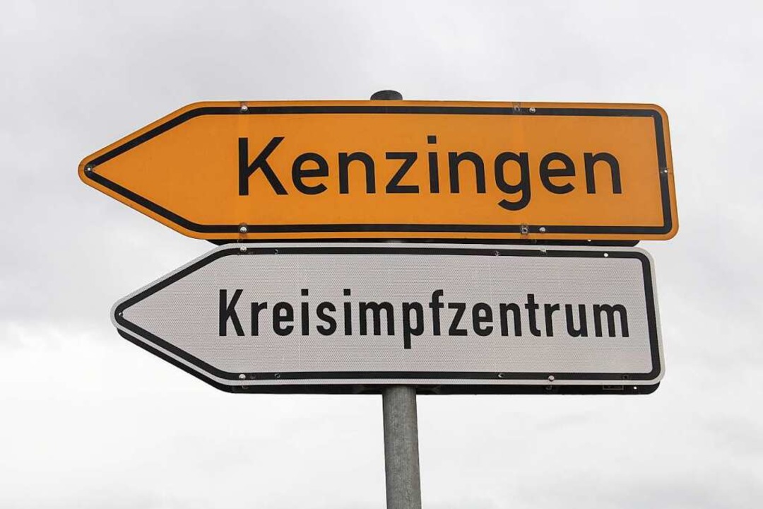Das Kreisimpfzentrum in Kenzingen ist ...n Personengruppen vornehmen zu können.  | Foto: Landratsamt Emmendingen