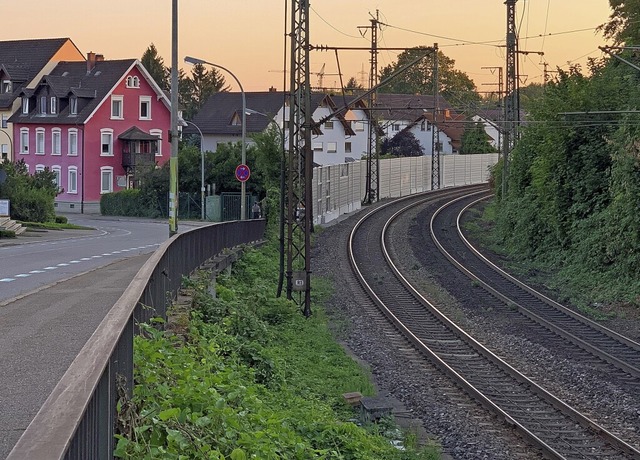 Bis an die Zhringer Strae reicht die...sch an Tauben- und Fasanenweg weiter.   | Foto: Helmut Seller