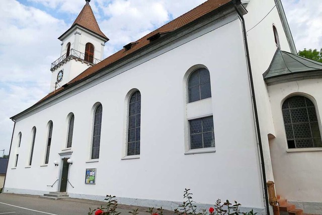 Die Isteiner Kirche besteht nchstes J...ltenden Coronabedingungen mglich ist.  | Foto: Victoria Langelott