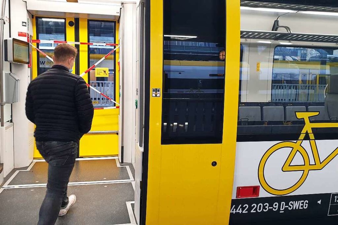 Immer wieder werden Tren in der Elzta...sperrt, weil sie nicht funktionieren.   | Foto: Theresa Steudel