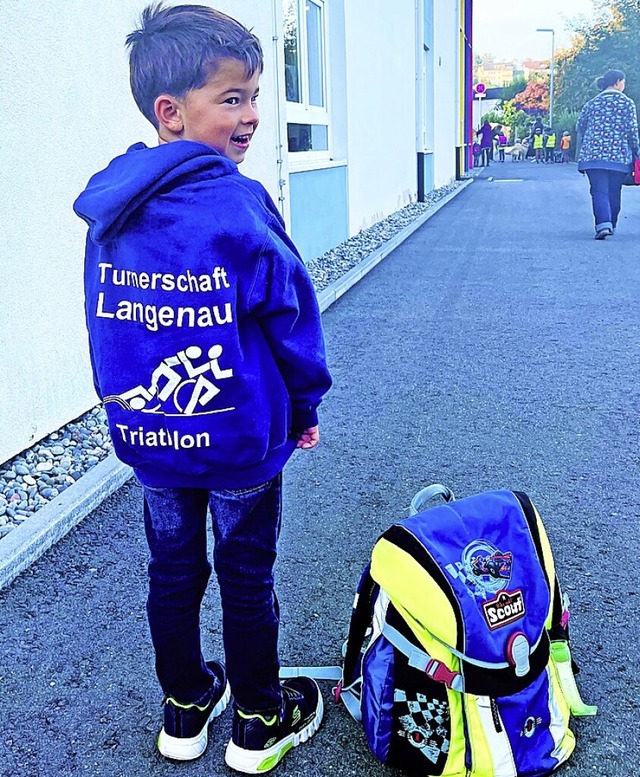 <BZ-FotoAnlauf>TurnerSCHaft Langenau:<...er Turnerschaft auf dem Weg zur Schule  | Foto: TSCH Langenau