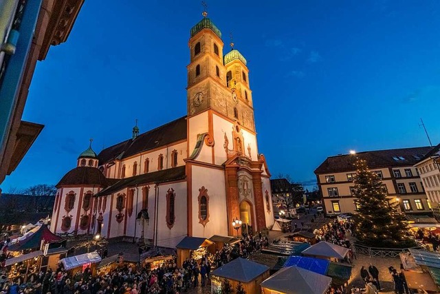 Stimmungsvoll: Der Weihnachtsmarkt in Bad Sckingen im Jahr 2018  | Foto: Klaus Hansen