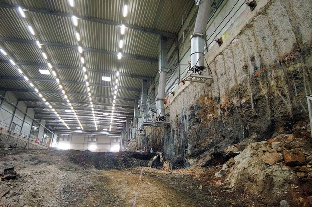 Bisher wurden im Baufeld Mitte 45.894 Tonnen belastetes Erdreich ausgehoben.  | Foto: Pressefoto Roche