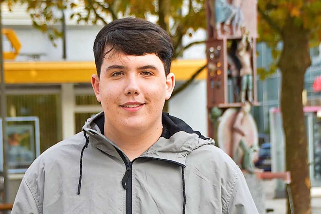Der 15jährige Rheinfelder Louis Hulin bekommt einen Preis für seine