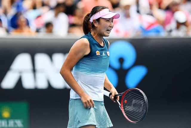 Peng Shuai bei den Australian Open  | Foto: Jewel Samad (afp)