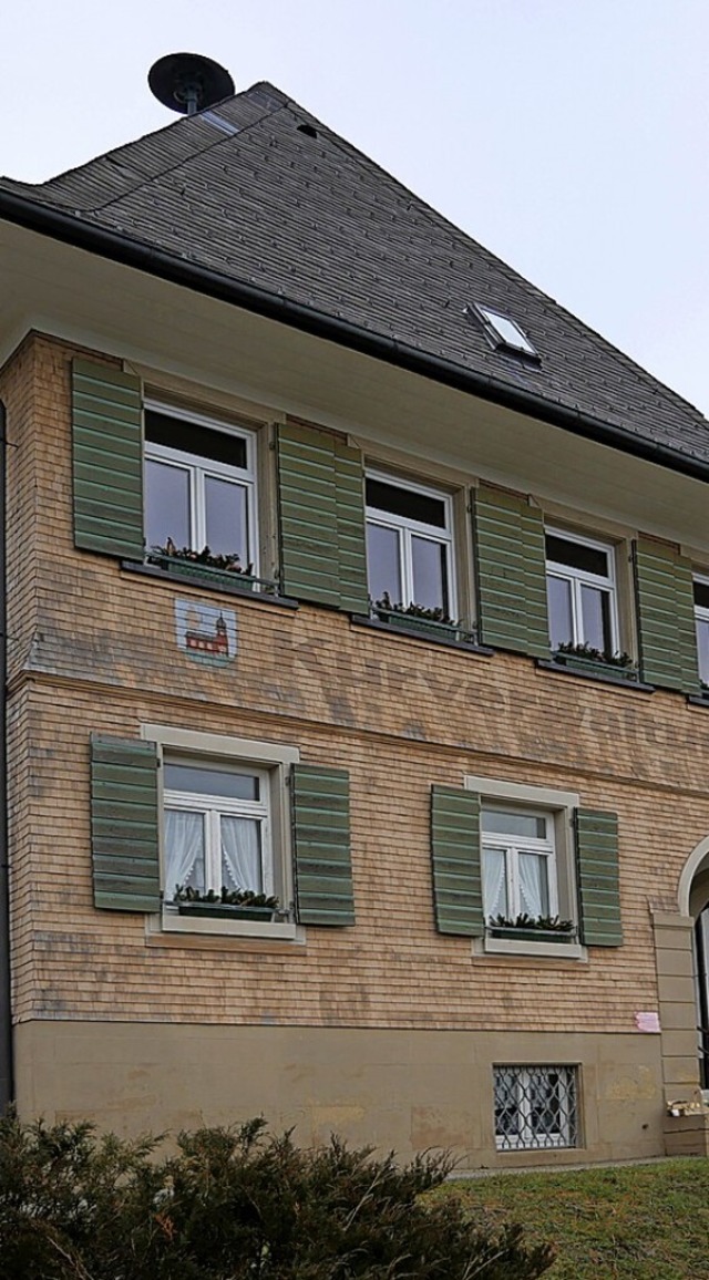 Das Rathaus in Kappel bentigt einen neuen Anstrich.  | Foto: Eva Korinth