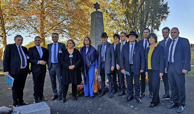 <BZ-FotoAnlauf>Gedenken</BZ-FotoAnlauf> im sdfranzsischen Lager Gurs   | Foto: Stadt Freiburg