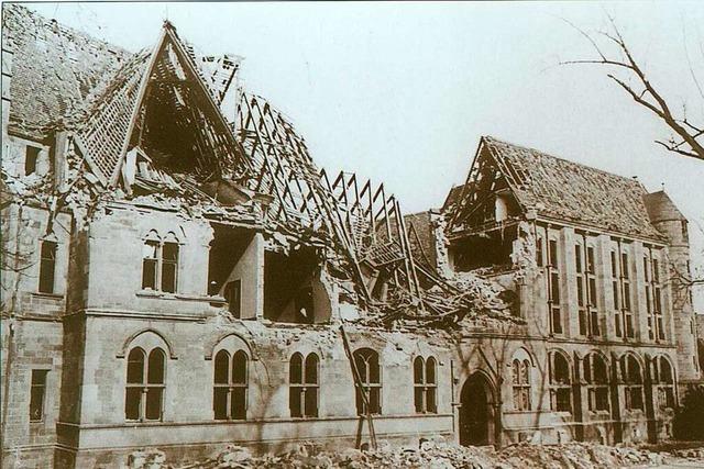 Wer 1945 in Freiburg einen Studienplatz hatte, musste beim Wiederaufbau mithelfen