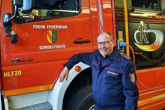Die Feuerwehr Gundelfingen ist für Michael Wambach wie eine Familie